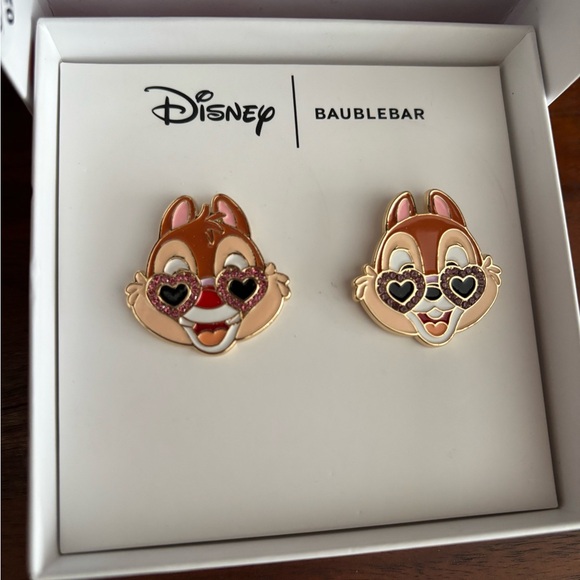 BaubleBar Jewelry - Disney BaubleBar Chip and Dale Valentine’s Earrings